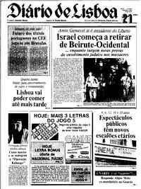 Terça, 21 de Setembro de 1982