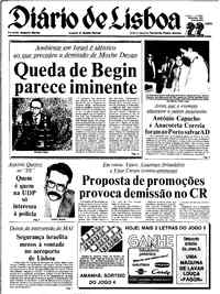 Quarta, 22 de Setembro de 1982