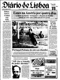 Segunda, 11 de Outubro de 1982