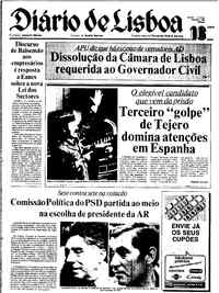 Sábado, 16 de Outubro de 1982