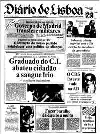 Sábado, 23 de Outubro de 1982