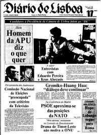 Quarta, 17 de Novembro de 1982