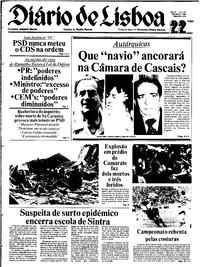 Segunda, 22 de Novembro de 1982