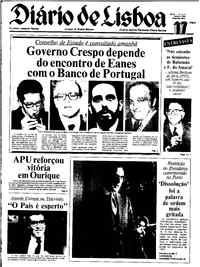 Segunda, 17 de Janeiro de 1983