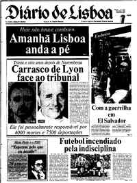 Segunda,  7 de Fevereiro de 1983