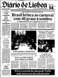 Segunda, 14 de Fevereiro de 1983