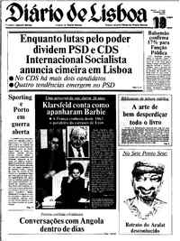 Sábado, 19 de Fevereiro de 1983