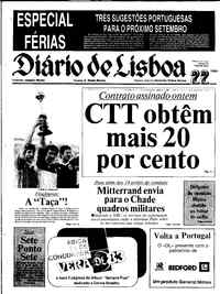 Segunda, 22 de Agosto de 1983