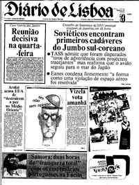 Sábado,  3 de Setembro de 1983