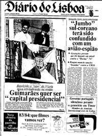 Segunda,  5 de Setembro de 1983