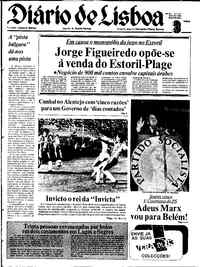 Segunda,  3 de Outubro de 1983