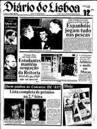 Sábado, 12 de Novembro de 1983