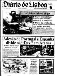 Segunda,  5 de Dezembro de 1983