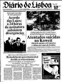 Segunda, 12 de Dezembro de 1983