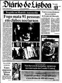 Sábado, 17 de Dezembro de 1983