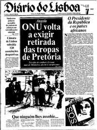 Sábado,  7 de Janeiro de 1984