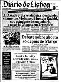 Segunda,  9 de Janeiro de 1984