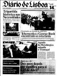 Terça, 14 de Fevereiro de 1984