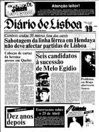 Sábado, 18 de Fevereiro de 1984