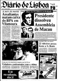 Terça, 28 de Fevereiro de 1984