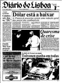 Quarta,  7 de Março de 1984