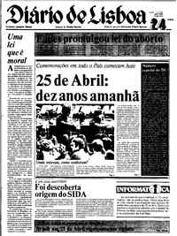 Terça, 24 de Abril de 1984