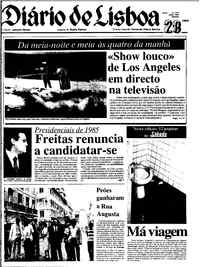 Sábado, 28 de Julho de 1984