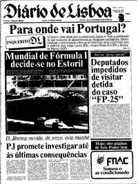 Segunda,  8 de Outubro de 1984