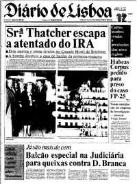 Sexta, 12 de Outubro de 1984