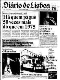 Quinta, 25 de Outubro de 1984