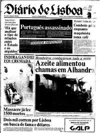 Sábado,  3 de Novembro de 1984