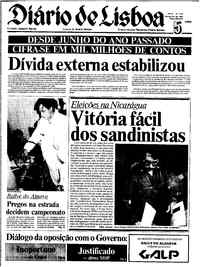 Segunda,  5 de Novembro de 1984