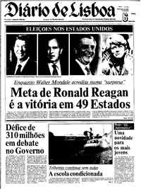 Terça,  6 de Novembro de 1984