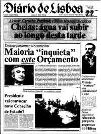 Terça, 22 de Janeiro de 1985