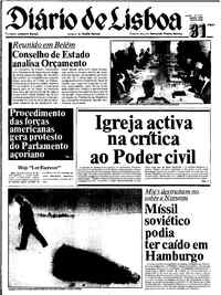 Quinta, 31 de Janeiro de 1985