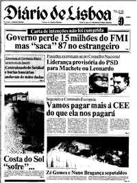 Sábado,  9 de Fevereiro de 1985