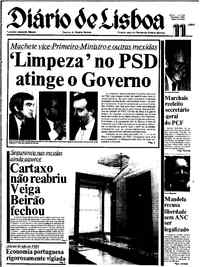 Segunda, 11 de Fevereiro de 1985