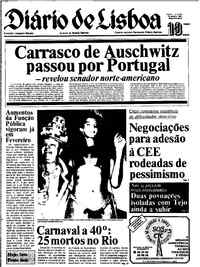 Segunda, 18 de Fevereiro de 1985