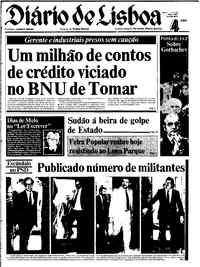 Quinta,  4 de Abril de 1985