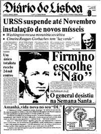 Segunda,  8 de Abril de 1985