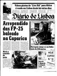 Sábado, 20 de Julho de 1985