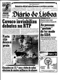 Segunda, 26 de Agosto de 1985