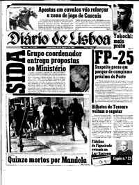 Quinta, 29 de Agosto de 1985