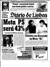 Quinta,  5 de Setembro de 1985