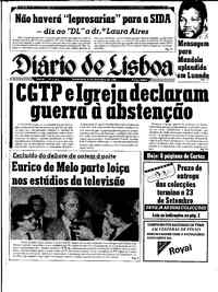 Sexta,  6 de Setembro de 1985