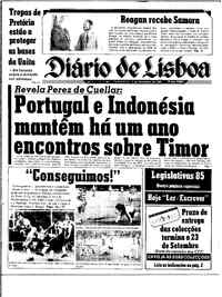 Quinta, 19 de Setembro de 1985