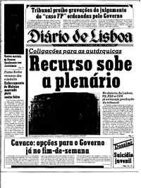 Terça, 15 de Outubro de 1985