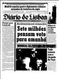 Sábado, 14 de Dezembro de 1985