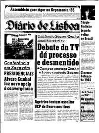 Sábado,  4 de Janeiro de 1986