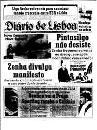 Quinta,  9 de Janeiro de 1986